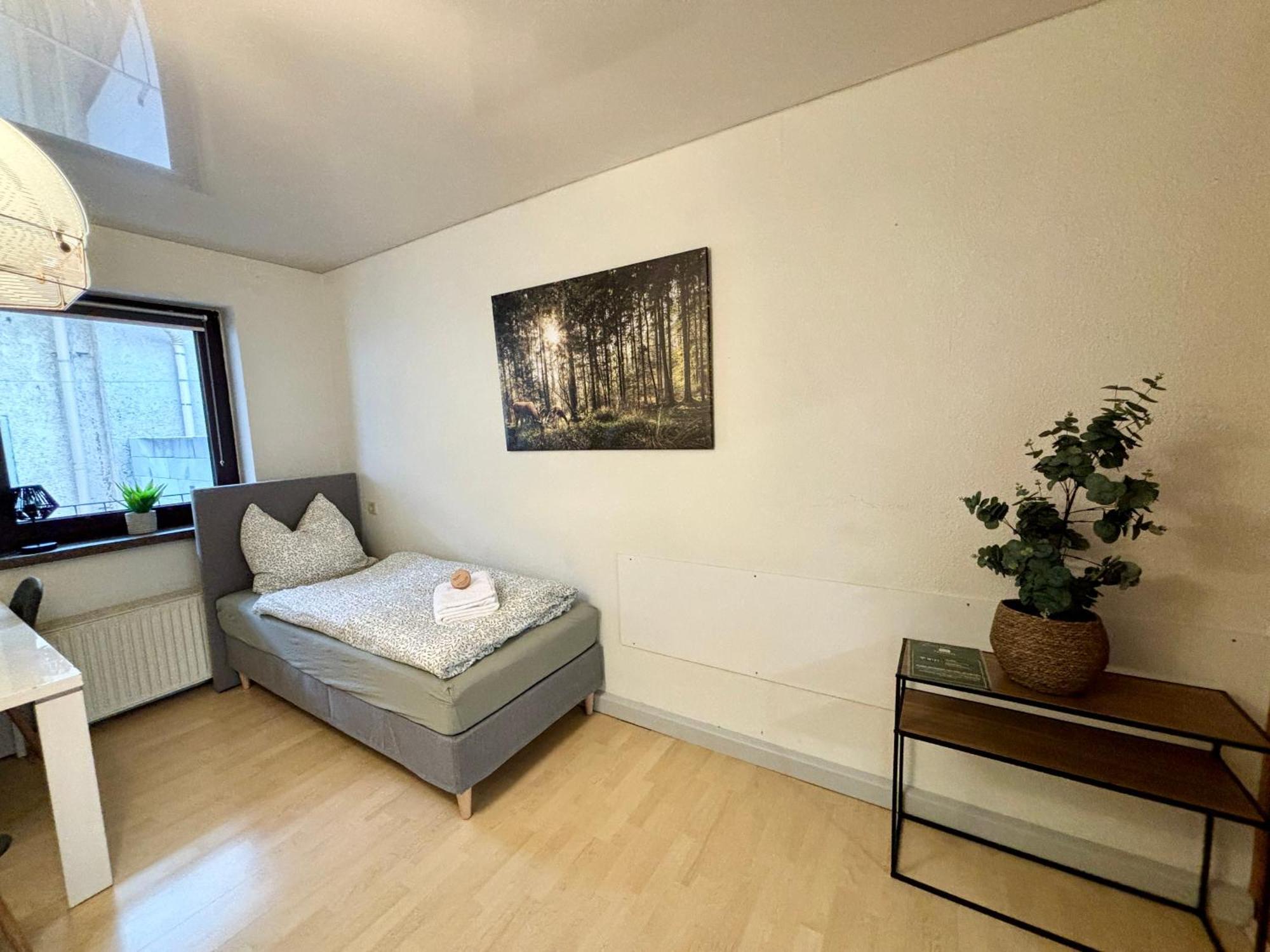 Harmony - Ganzes Appartement 3 Schlafzimmer City 마이닝겐 외부 사진